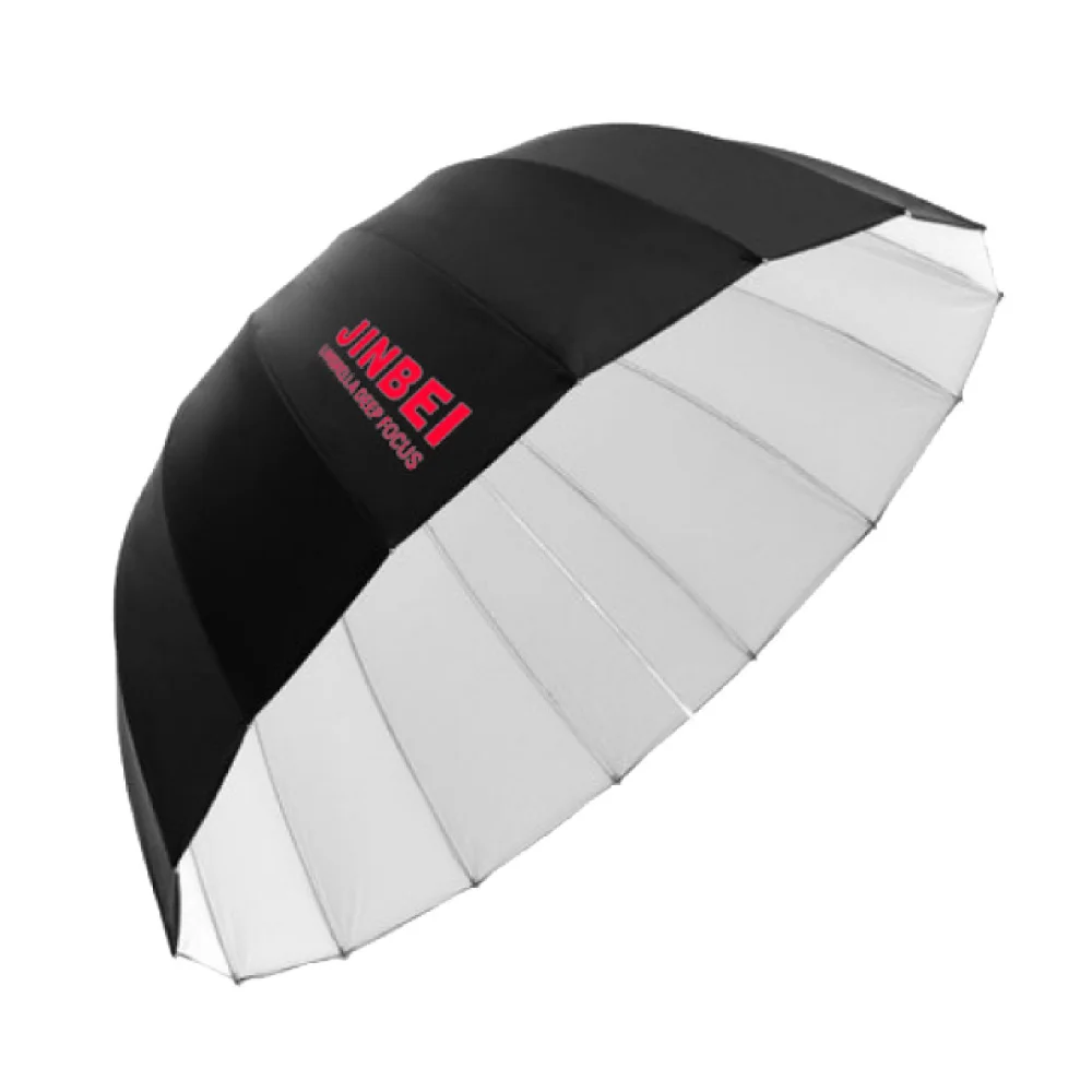 

Jinbei Studio 105cm 41'' Black & White 16 Rods Deep Umbrella for Flash Lighting
