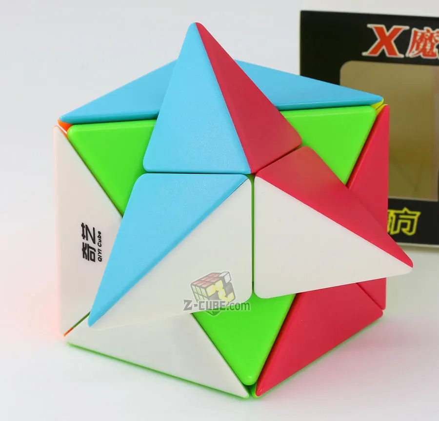 Магический куб-головоломка QiYi 3x3x3 X Dino cube специальной формы sprofessional twist wisdom speed cube Развивающие игрушки игра подарок