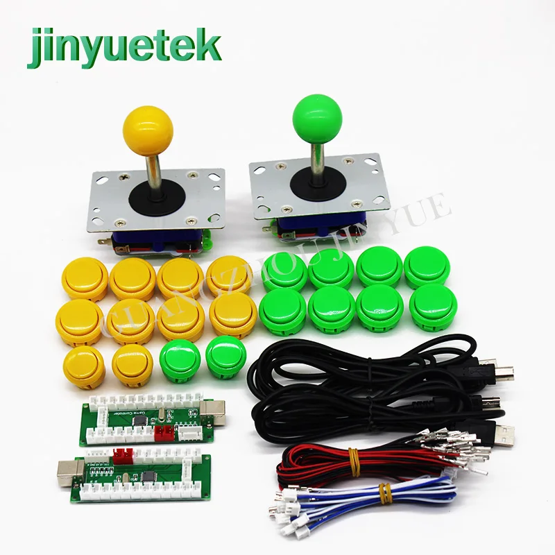 Оригинальная аркадная игра 2 шт. джойстик + кнопка Sanwa PCB USB к JAMMA PC PS/3 контроллер для