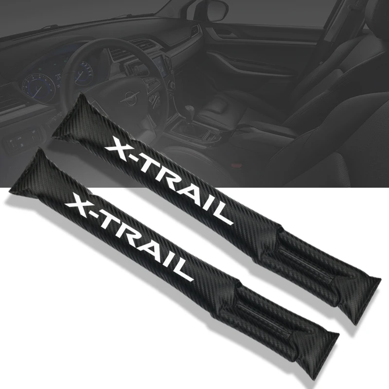 Car Seat Cushion Crevice Gap Stopper Leakproof Protector Car Seat Cover Pad for Nissan X-Trail X Trail XTrail T32 T31 2008 -