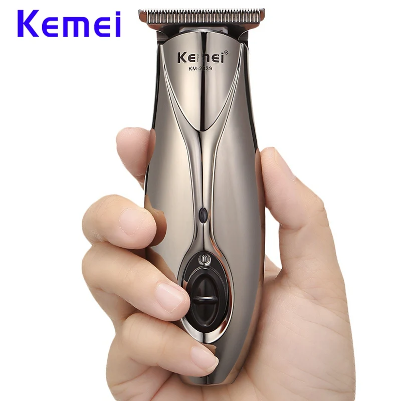 

Kemei-2839 Mini Rechargeable Professional Electric Hair Clipper Trimmer For Men Intelligent Mute Trimmer Hair Cutter Tools