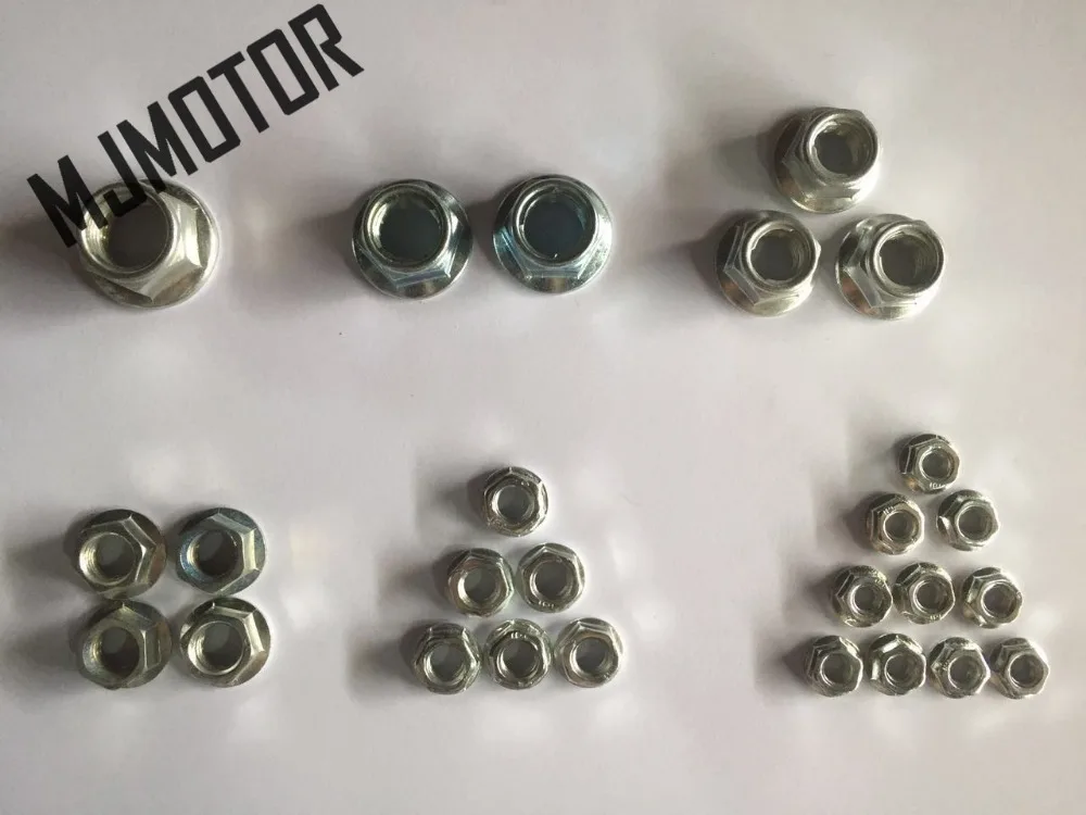 Screw cap M6 M8 M10 M12 M14 M16 Nuts For Scooter QJ Keeway font b Honda