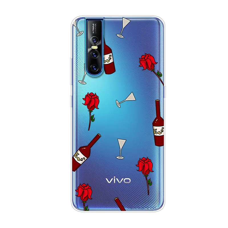 Чехол VIVO V15 Pro чехол из силикона и ТПУ для телефона V15Pro V 15 VIVOV15 Мягкий защитный
