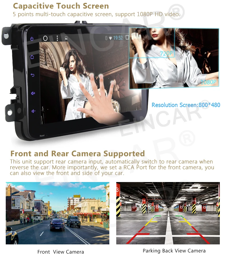 Best for Volkswagen Android 6.0 Car Stereo with GPS Navigation 8