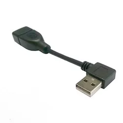 NGFF-Cable USB 2 0 de ángulo recto, conector tipo A 90D, 480M, 10cm