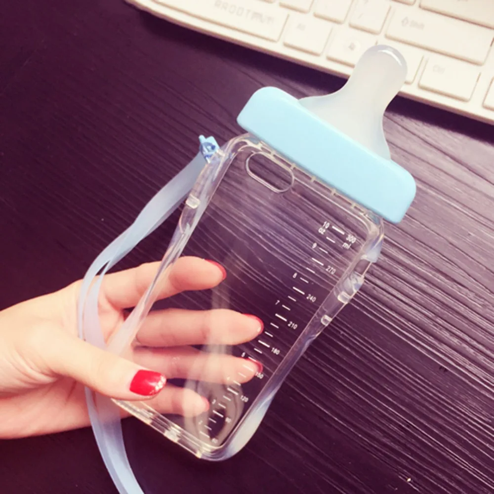 2-BALMORA Baby bottle for apple iphone 5 5s 6 6s 7 8 plus 10 X