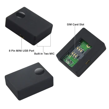

Mini Spy GSM Device N9 Voice Monitor Surveillance 12 Days Standby Personal Mini Voice Activation Built in Two MIC Small Size