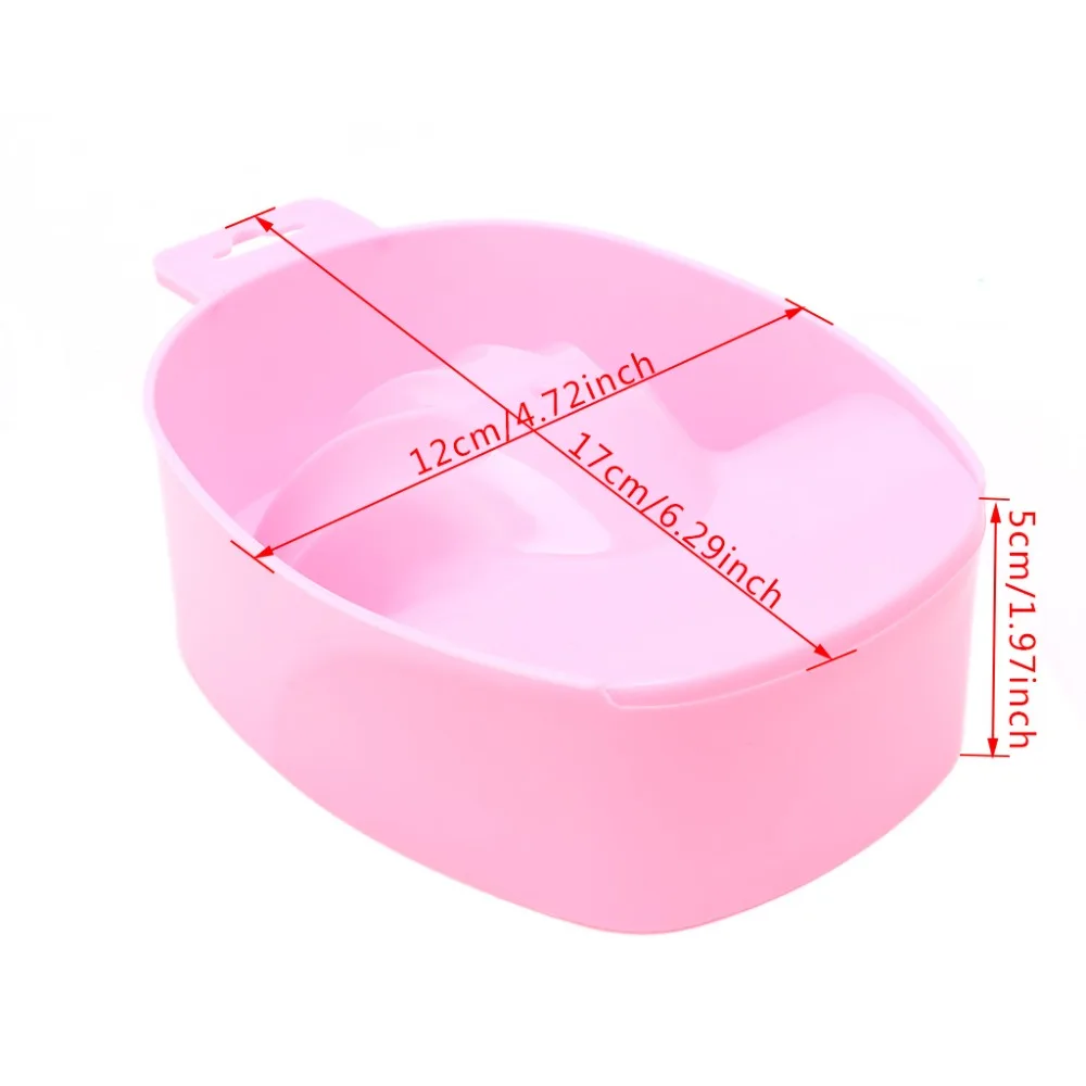 Маникюрная миска GUIHUI для ногтевого дизайна отмачиваемая ручная ванна Soaker Tray Remover