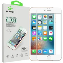 LENTION Top Quality 3D Curve Edge Tempered Glass Screen Protector Protective Film Arc Edge for iPhone 6 6s Plus 4.7 5.5 Inch