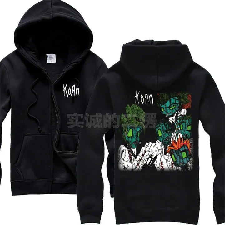 3 вида Группа Korn Rock sudadera толстовки куртка бренд панк hardrock свитер в стиле хеви-метал флис XXXL уличная одежда chandal hombre