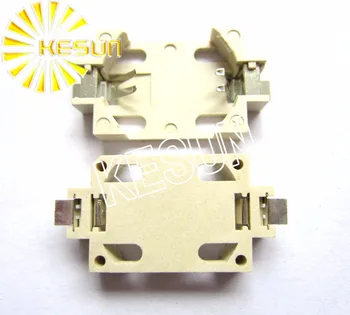 

FREE SHIPPING 20PCS x BS-6 Tin-plated 3V SMT Button Battery Holder for CR2032 CR2025 CR2016 Button Cell