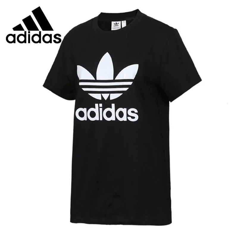 Футболка бойфренда Adidas Original оригинальные женские футболки с коротким рукавом