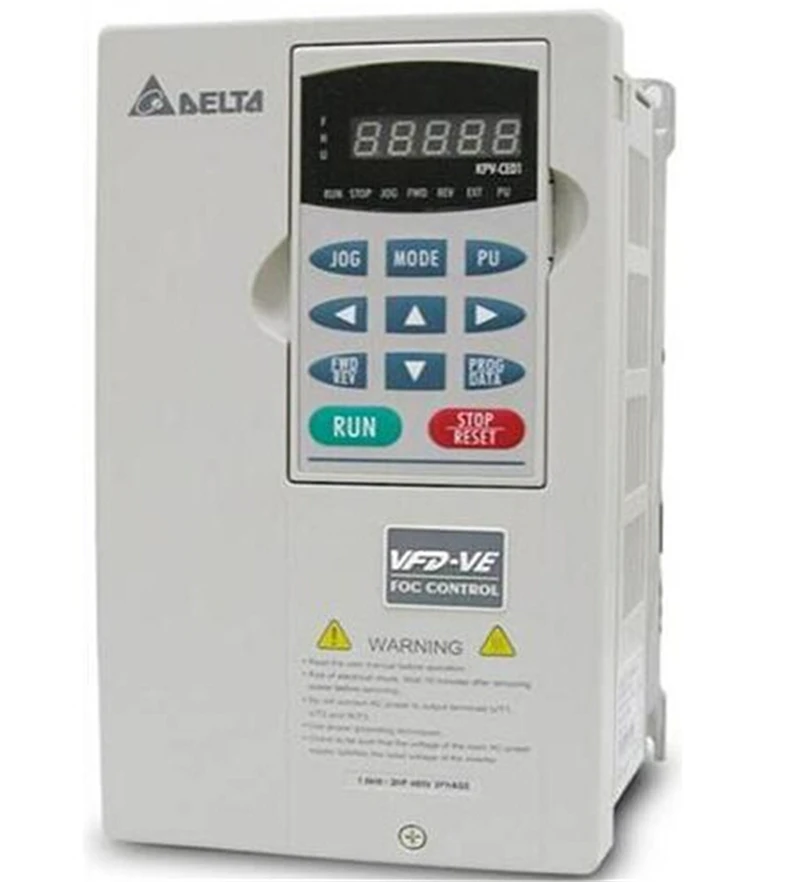 

Delta Inverter VFD Drive VFD150V43A-2 3Phase 380V 15KW 20HP 0~600Hz CNC  &Lifting Machine