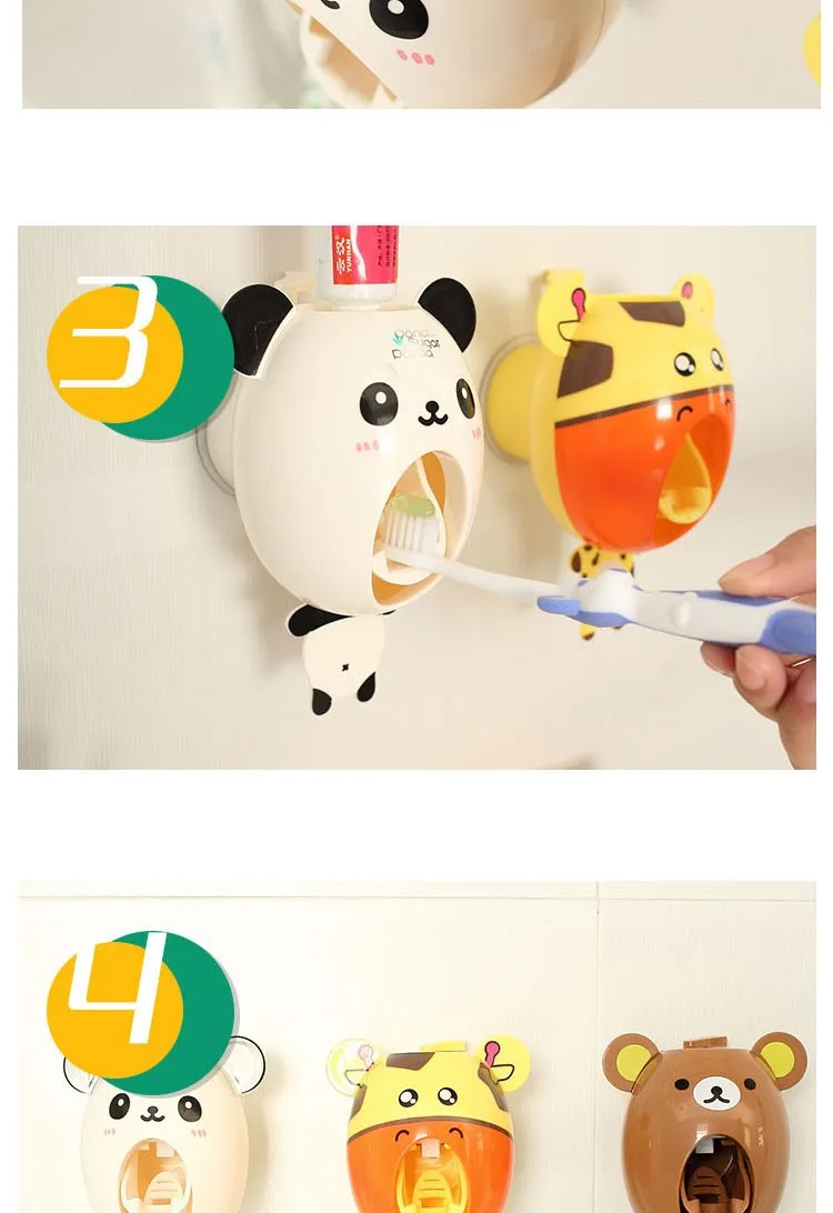 Automatic Kids Toothpaste Dispenser 13 Automatic Kids Toothpaste Dispenser