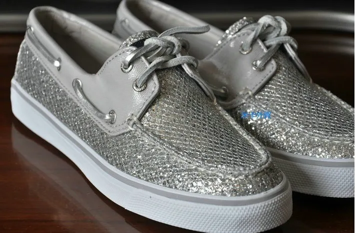 Sperry top sider de plata 085 mujeres zapatillas de deporte de bling zapatos moda superior para para envío gratuito ee.uu. tamaño 7|shoes bamboo|shoe lyricsshoe color red dress - AliExpress