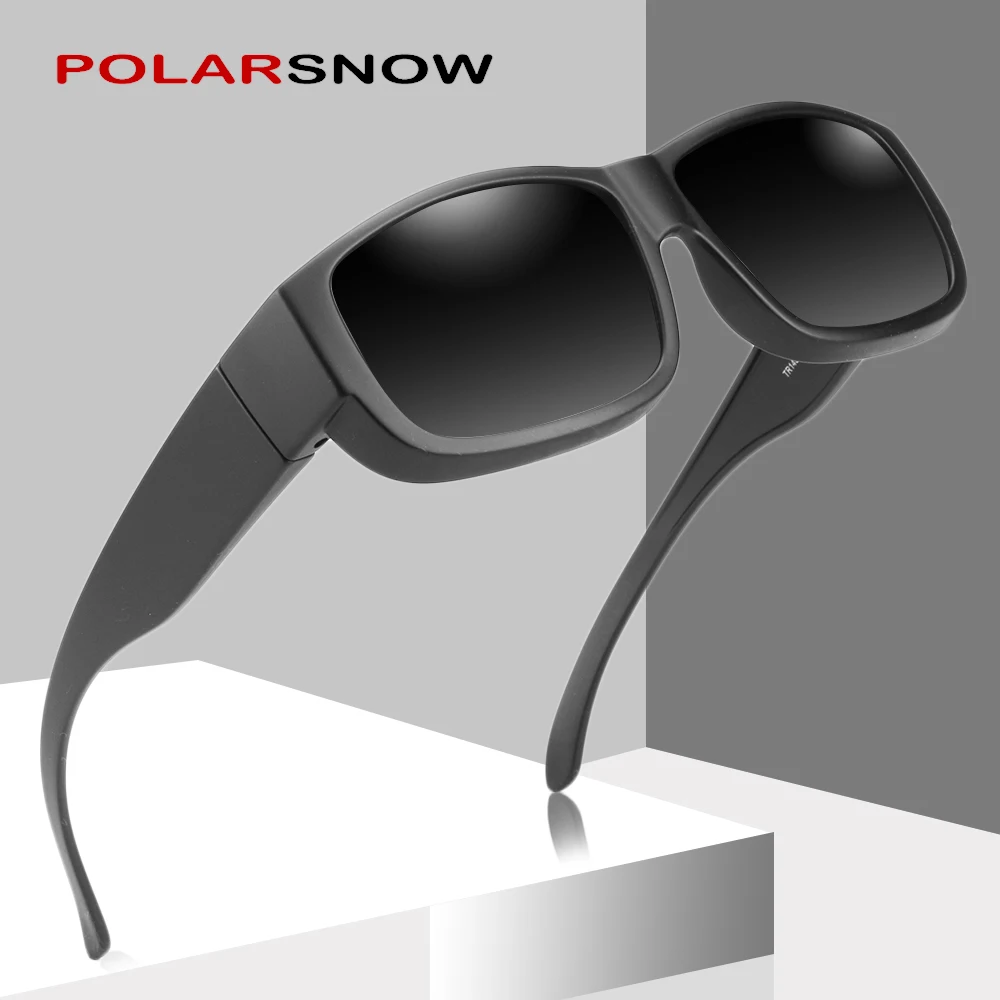 

POLARSNOW Brand Polarized sunglasses UV400 wear over sunglasses For Men and Women Glasses fishing sport glasses