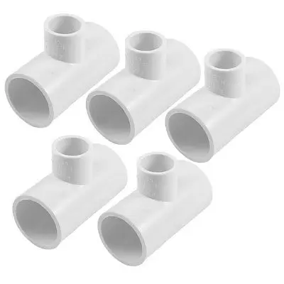 5 Pieces 32mm to 20mm Three Way PVC Pipe Fittings Connectors Adapters ...