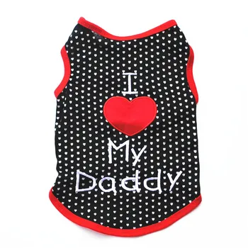 Soft Cotton " I Love Daddy " T-shirt
