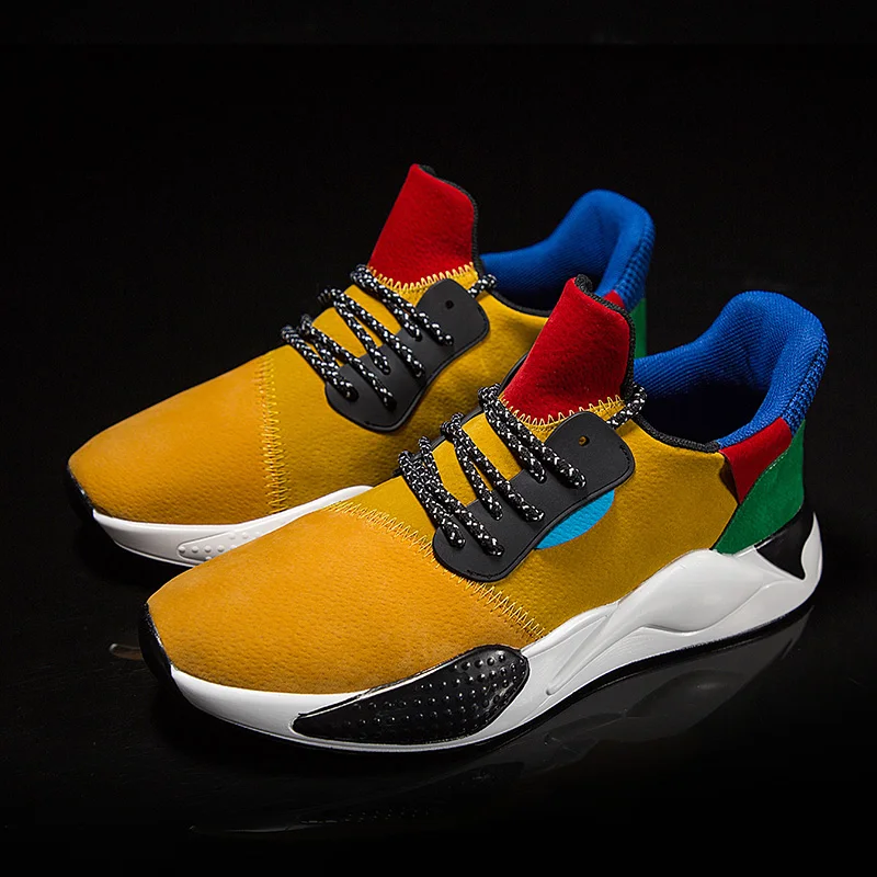 

Casual Shoes Men Breathable Autumn PU leather Shoes Sneakers Fashionable Breathable Lightweight movement shoes Air Sneakers