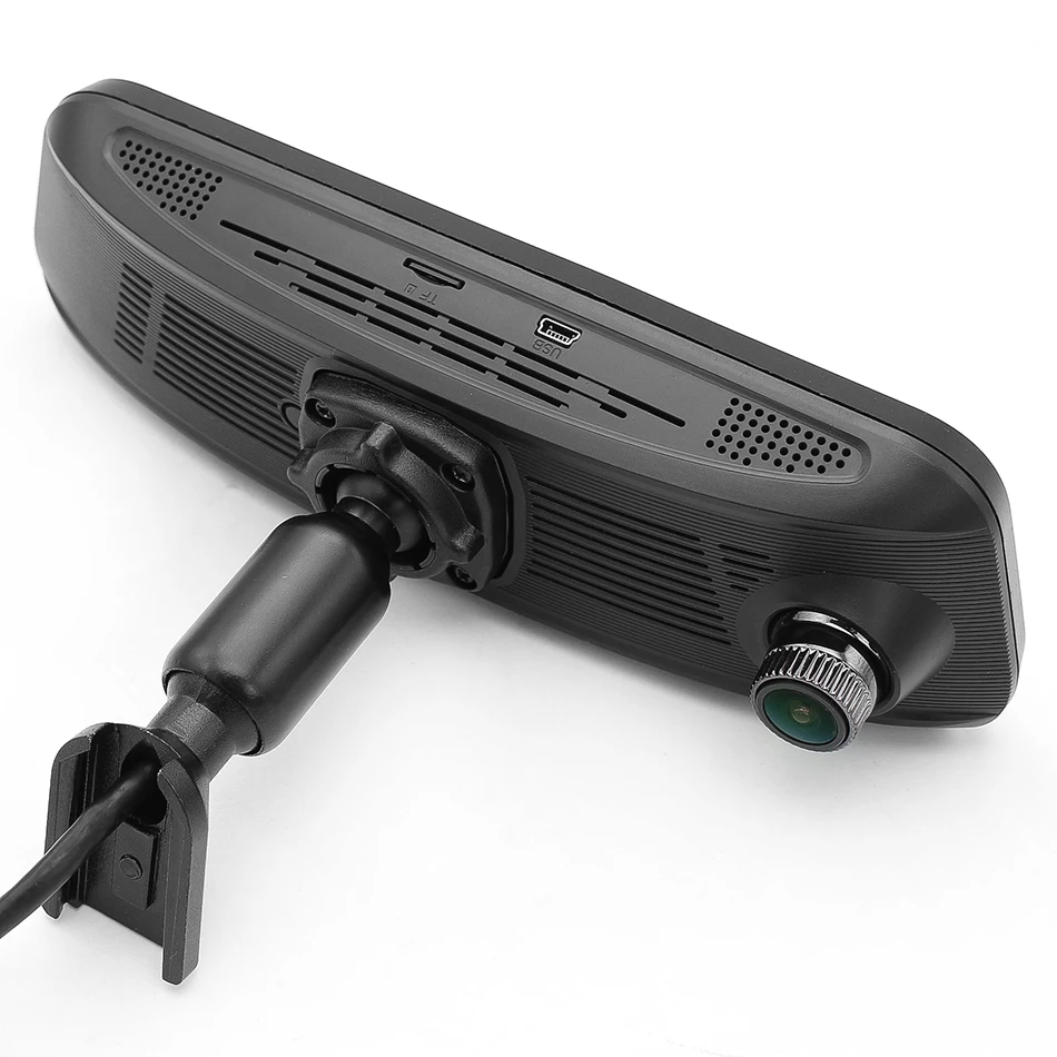 GreenYi 1080P двойной объектив 8 5 &quotпарение зеркало заднего вида монитор DVR цифровой