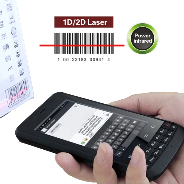 LS388T Rugged Handheld Android Quad core Industrial PDA with Barcode