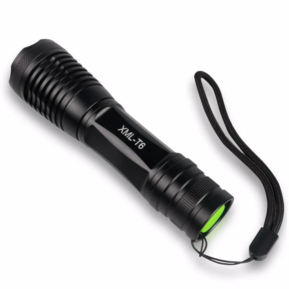 

LED Flashlight Linterna LED Lamp XML T6 Flashlights 18650 AAA Lanterna Torche Waterproof Lighting for Spearfishing Hiking