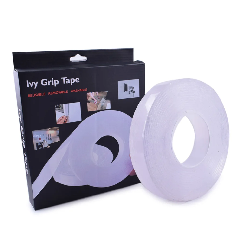 

1M/5M Double Sided Adhesive Tape for Car Phone Stand Home Wall Phone Keys Holder --M25