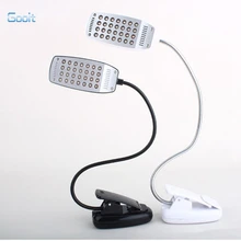 28 LED Flexible USB Clip On Reading Desk Lamp Table Light