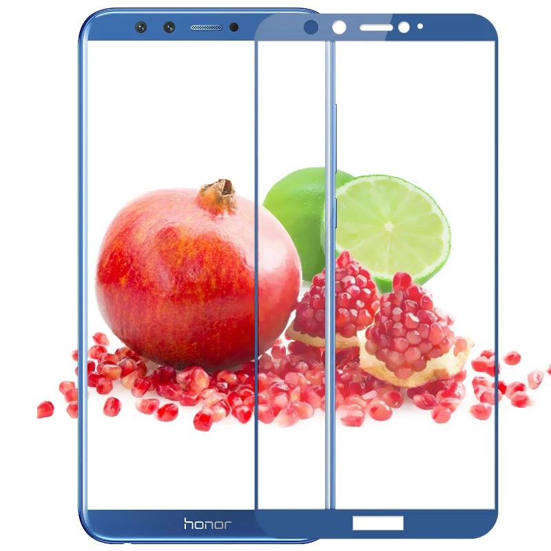 3D защитное стекло на Honor 9 Lite закаленное стекло для huawei Honer 10 светильник Honor9 late 9lite защитная пленка синего цвета