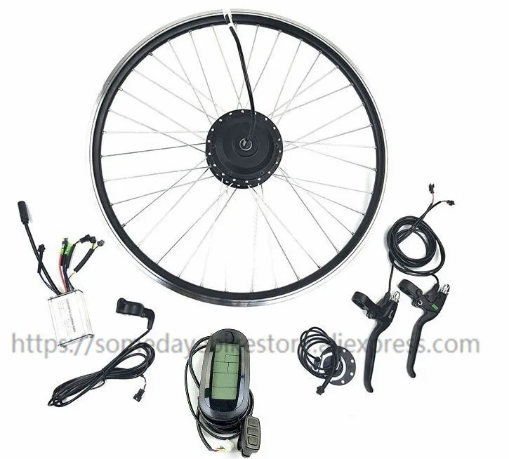 E-BIKE Электрический conversion kit 36V 250W безщеточный мотор для центрального движения с LCD6 дисплей