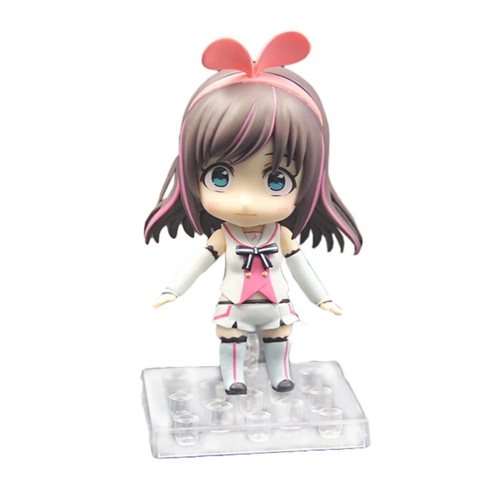 

ELBCOS Kizuna AI 10cm/3.9'' Change Face Q Version PVC Model Toys Action Figures