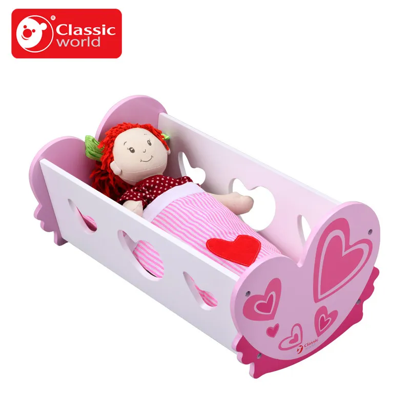

Infant princess peach doll cradle toy