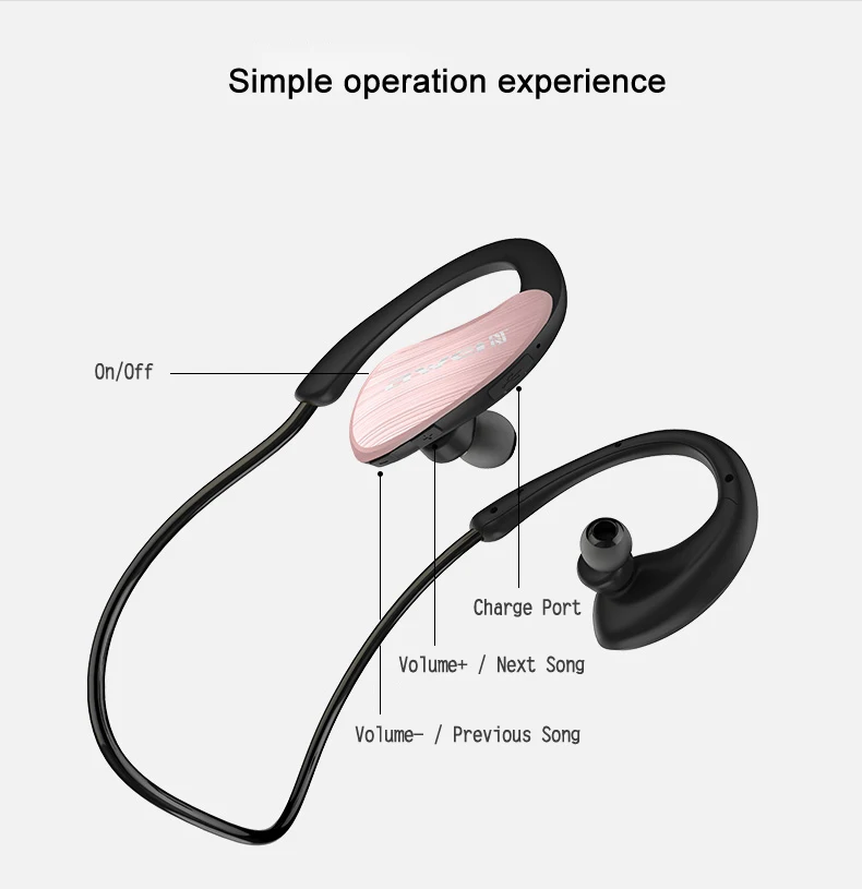 AWEI A885BL Bluetooth Headphones Sport Wireless Earphones fone de ouvido Bluetooth Headset With Microphone Auriculares Ecouteur