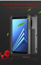 Aluminum Metal Cover For Samsung Galaxy A8 Plus Waterproof Full Body Heavy Duty Armor Case For Samsung A8 2018 Shockproof Case Aluminum Metal Cover For Samsung Galaxy A8 Plus Waterproof Full Body Heavy Duty Armor Case For Samsung A8 2018 Shockproof Case