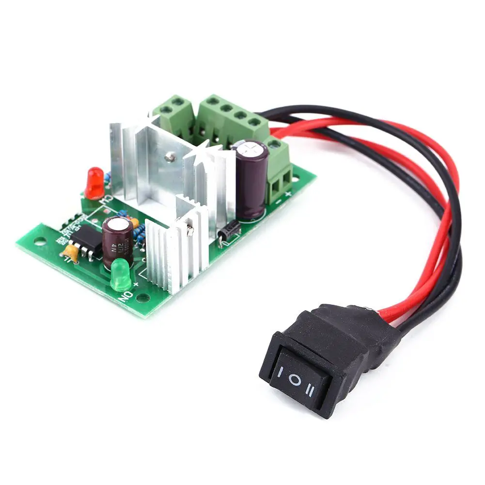 

CCM6N 6V 12V 24V 30V Reversing Switch Adjustable DC Motor Speed Controller PWM