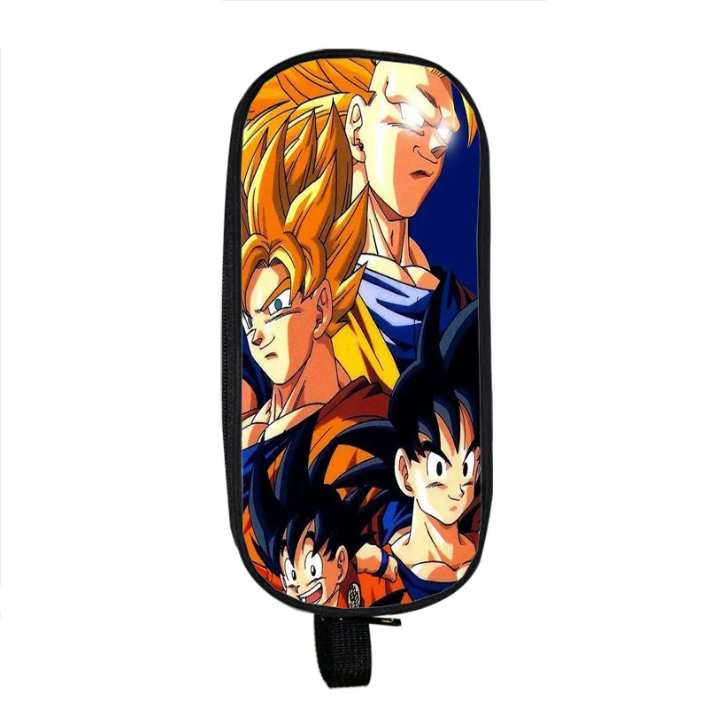 Аниме Dragon Ball Sun Goku пенал для детей, девочек, мальчиков, студентов, канцелярские сумки, детские подарки, милый пенал, повседневная сумка