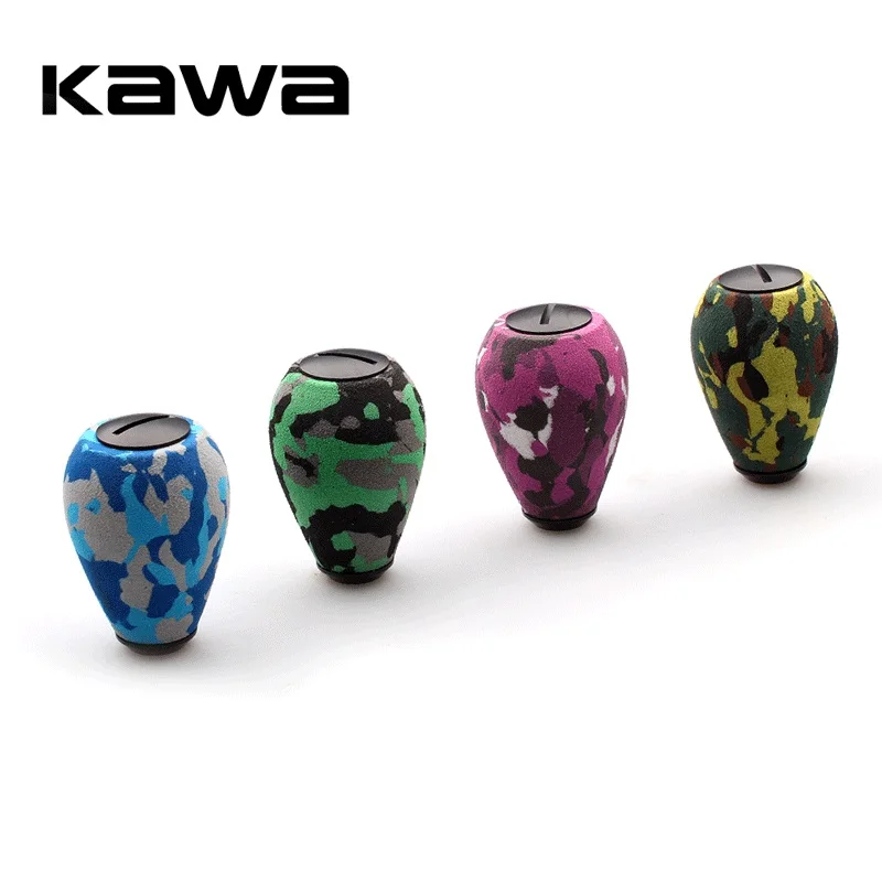 Kawa 1pc Fishing Reel Knob EVA Materails Reel Handle DIY Knob For Bearing 7*4*2.5mm Bait Casting Spinning Fishing Reel Accessory