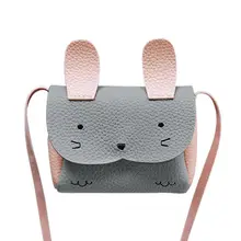 Новая модная Высококачественная мини-сумка через плечо, Детская сумка-мессенджер, сумка для девочек с милым Кроликом, сумка через плечо