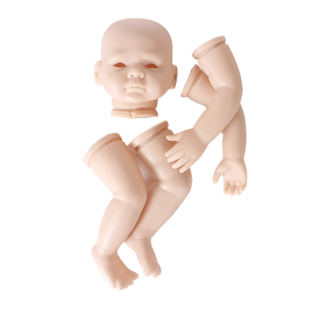 Силиконовая виниловая Кукла реборн bebe наборы неокрашенных кукол без рисунка для