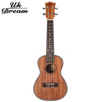 

Mini Acoustic Guitar 23 Inch Full Mahogany Shell Edge Guitar Professional Stringed Instruments18 Frets 4 Strings Guitarra UC-84B