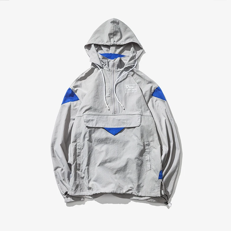 Spring hit color and windbreaker Korean handsome men's jacket