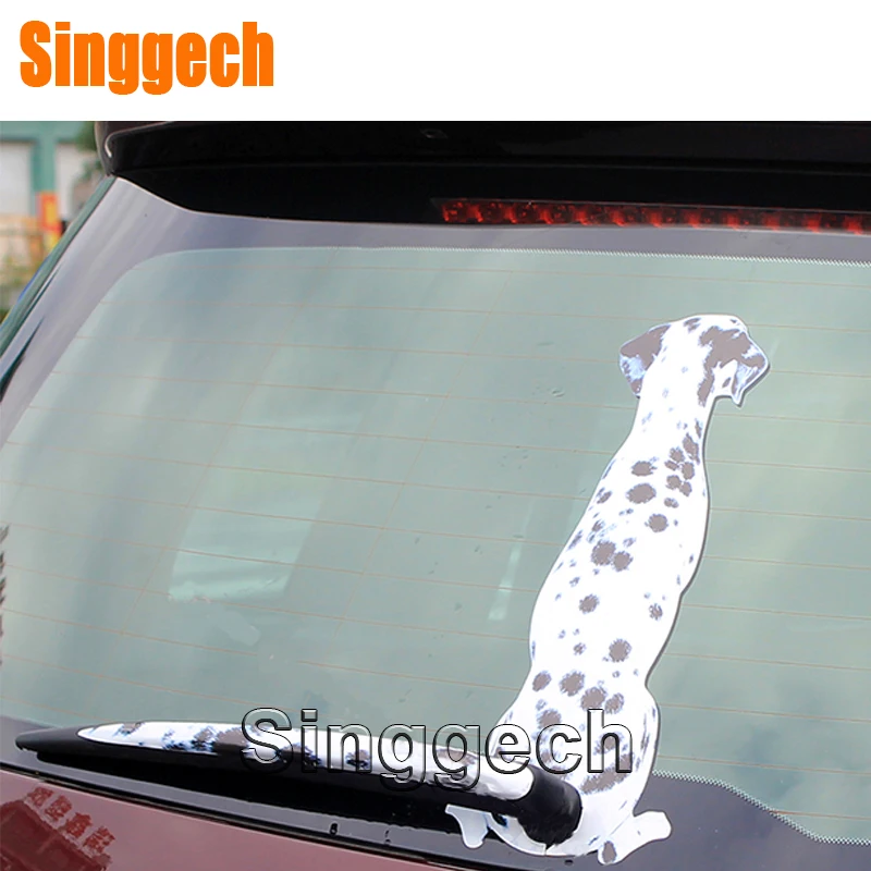

Car Styling Window Wiper Cartoon Dalmatian dog Sticker For BMW E46 E39 E90 E60 E36 F30 F10 E34 X5 E53 E30 F20 E92 E87 M3 M4 M5