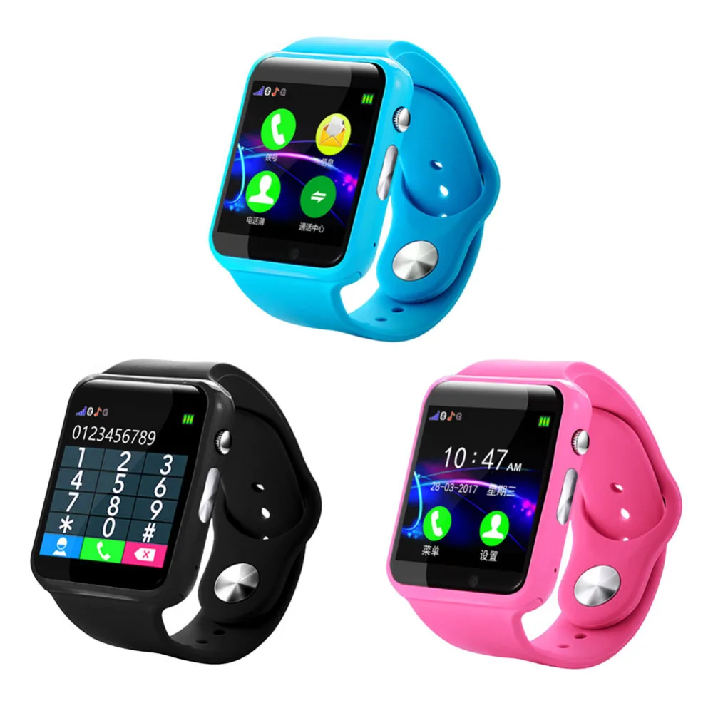  Kinder Anti Verloren Kind GPS Tracker SOS Überwachung Positionierung Anruf Kamera Telefon smart Kin