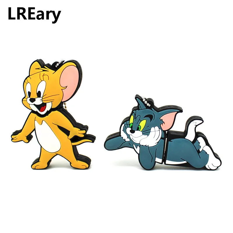 183 22 De Réductionbande Dessinée Tom Et Jerry Usb Lecteur Flash Disque Mini Chat Souris Mémoire Bâton Stylo Lecteur Ordinateur Cadeau Clé Usb 4