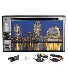 Wireless CAM USB CD Audio PC Car DVD Remote Control Auto Radio Stereo Touchscreen Accessory Head Unit Video In Dash