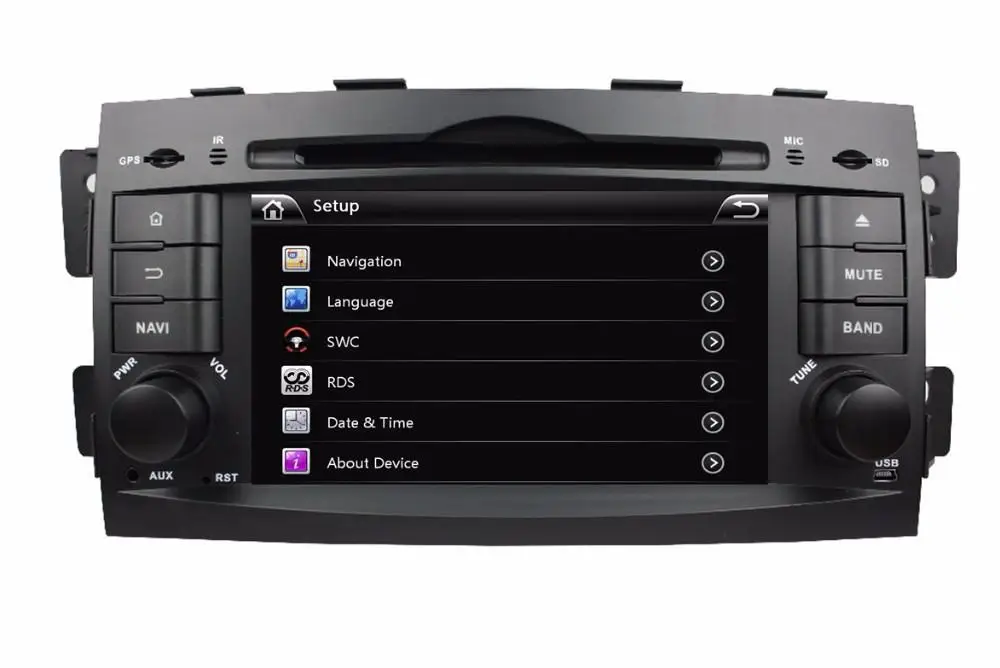 Excellent 7" Car DVD player with GPS(optional), audio Radio stereo,BT/TV,car multimedia headunit for Kia Borrego 2008 2009 2010 2011 2012 6