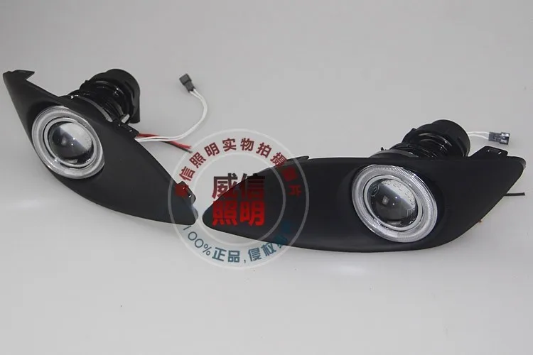 eOsuns CCFL ангел глаз LED дневного света DRL + Противотуманные фары + объектив проектора для Suzuki Alto в 2010-13 eOsuns CCFL ангел глаз LED дневного света DRL + Противотуманные фары + объектив проектора для Suzuki Alto в 2010-13