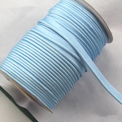Цветная 10 мм полиэфирная косая лента со шнуром, окантовочная лента для процесса подшивания, рукоделие, аксессуары ручной работы, швейная лента