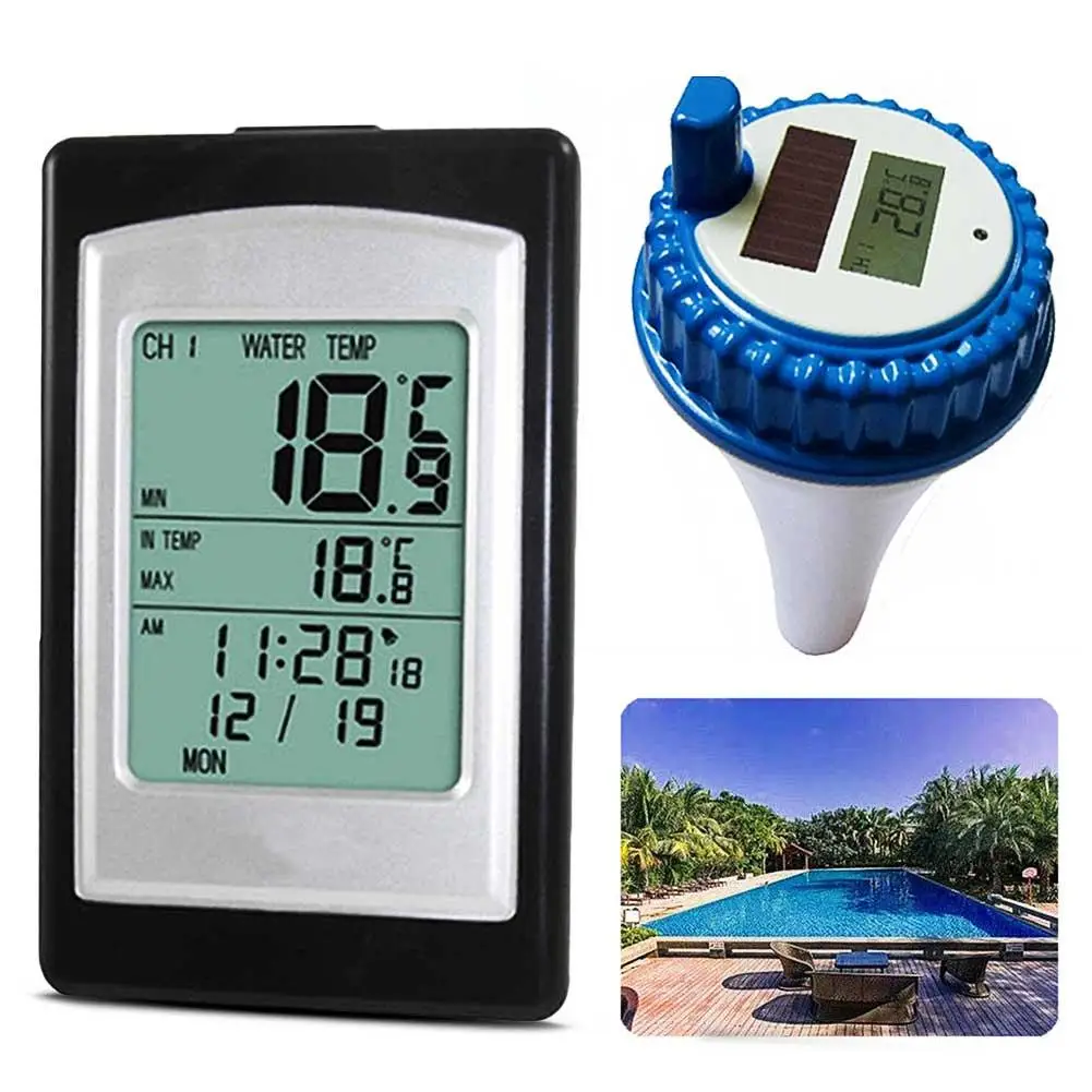

Floating Wireless Thermometer Swimming Pool Spa Bath Hot Tub Temperature Meter