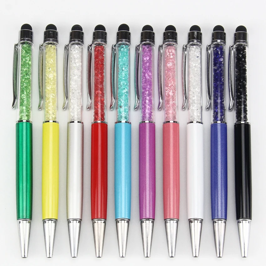 Stylus Crystal Rhinestone Touch Screen Pen Tablet Pen Write Ball Point Pen